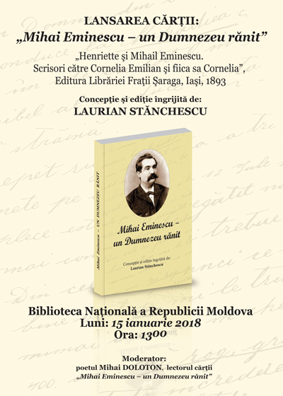 20180115 LANSARE DE CARTE Mihai Eminescu